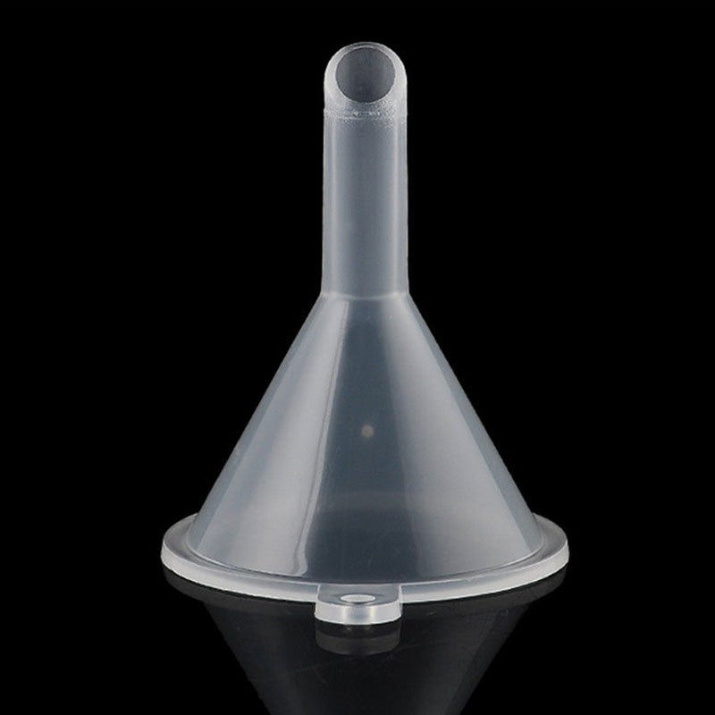 5Pcs Mini Funnel Oil Leaker Liquid Diffuser Bottle Plastic Transparent Oil Funnels Kitchen for Narrow Fine Bottleneck Bottles